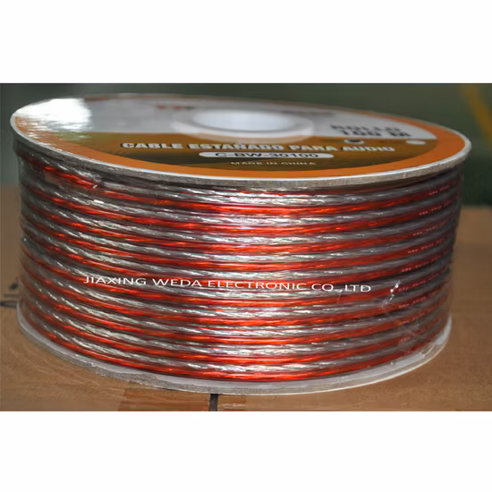 12AWG Copper Round 4 Core Speaker Cable