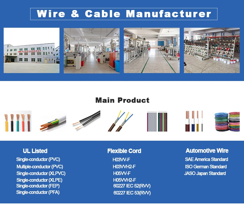 ISO9001 Cheap Electric Cable Price Multi-Core 4 Core Shield Control Cable UL2464