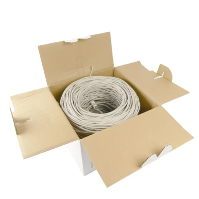 Ethernet Cable,Cat6a,1000FT (305m) Copper Material,OFC,UTP,PVC Jacket