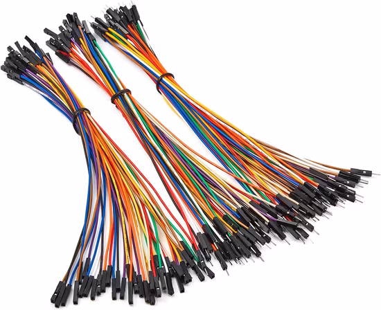 UL 1007 DuPont Wire Breadboard Jumper Wires Jumper Wire Male to Female for Arduino Breadboard and Circuit Board