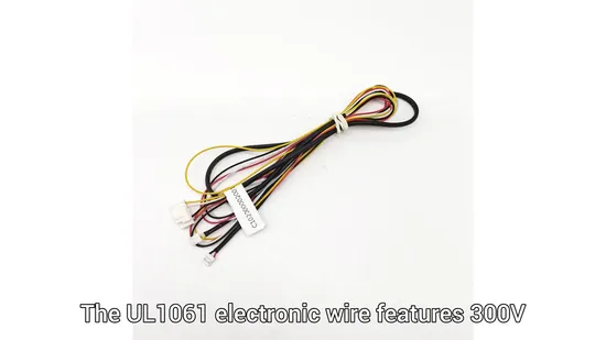 Customizing Jst Nh1.0 UL1061 28AWG Cable Assembly Signal Transmission Connecting Wire Jumper for Internal Connection of Charging Station