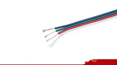 Flat Wires Wire Flat Cable PVC Wires Electrical Wires UL2468 18AWG Jumper Wire Resistance Cable