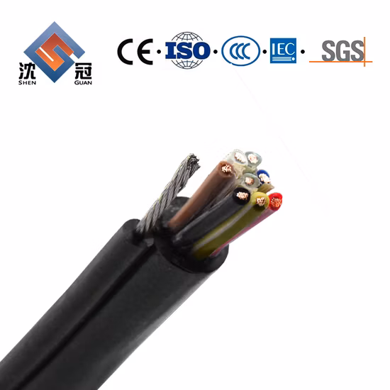 Shenguan High Quality Intelligent Building Control System Cable 2X2X0.8mm Knx Eib European Bus Cable Electric Cable PE/PVC/Silicone Rubber Insulated Cable
