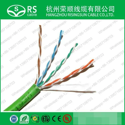High Quality 24AWG Cat5e CAT6 Cat7 UTP/FTP/SFTP PVC LSZH Network LAN Cable