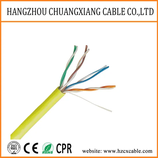 UTP CAT6 Solid Pure Copper Indoor LAN Cable Fast Speed for Computer 