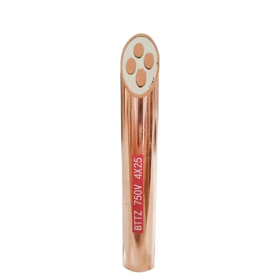 Bttz Type Heavy Duty 750V Fire Resistant Micc Mineral Insulated Power Cable Aluminium Cppper Control Electric Wire Coaxial Cable Power Cable