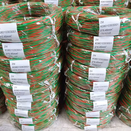 Industrial Round Single Core Jumper Dynamite Cable 0.5 mm Twisted Blasting Wire 