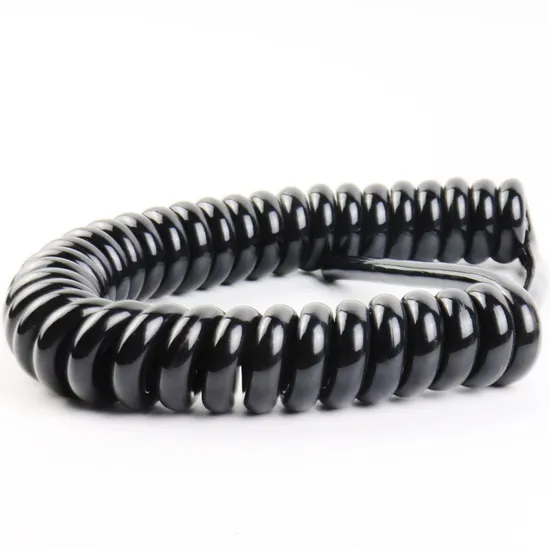 Spiral Power Cable for Bus Reverse Camera System 2 Core 3 Core 5 Core 6 Core 