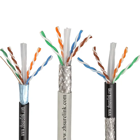 4pair 23AWG LAN Net Communication Cable PVC Jacket 0.57mm 0.58mm 305m 500m Roll Indoor SFTP CAT6 Cable Cat 6 